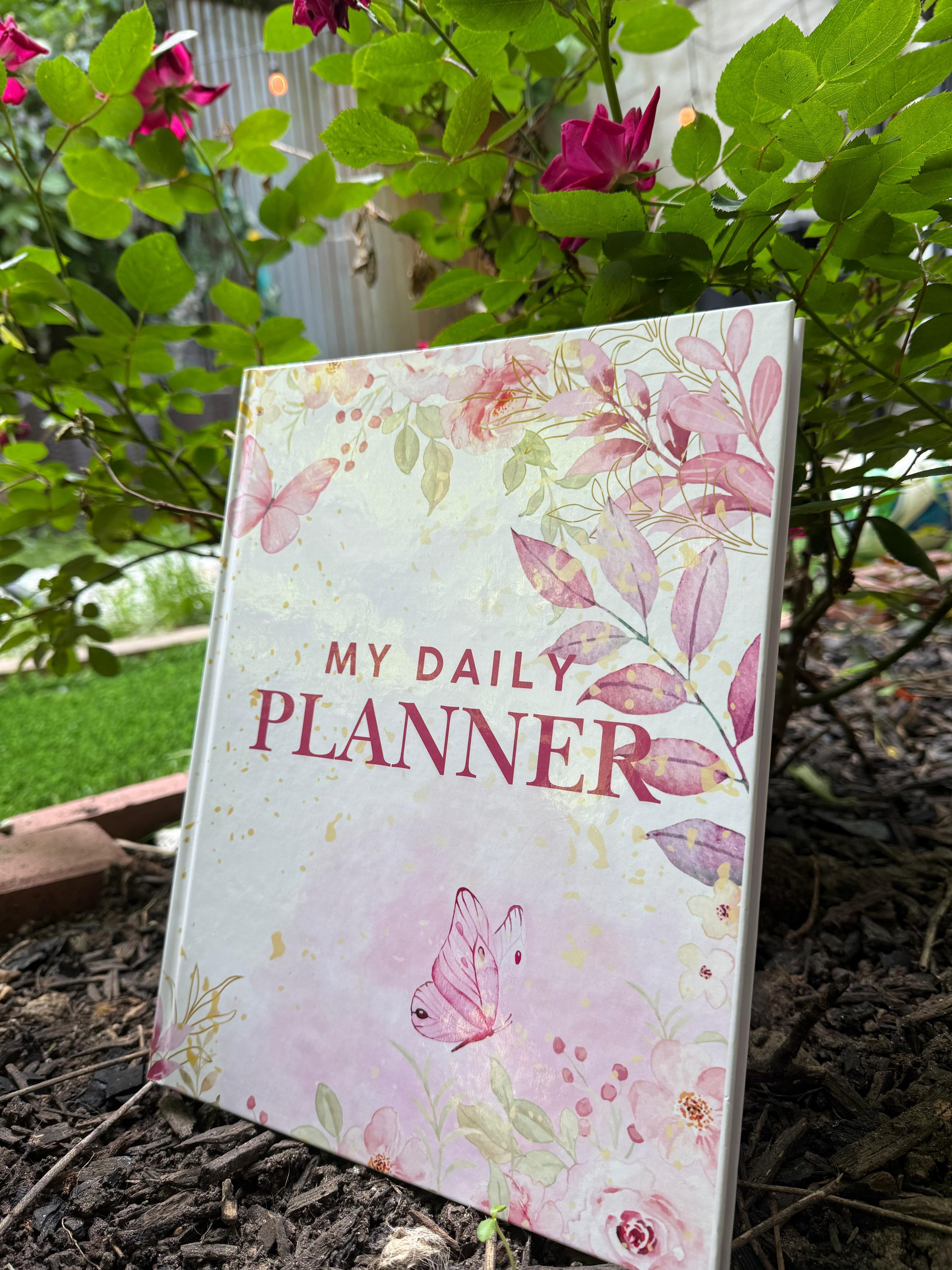 Pink Spring Floral Planner | Physical Copy 🌸
