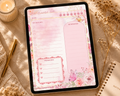 Pink Spring Cozy Planner | Printable & Digital Planner Pages | Floral